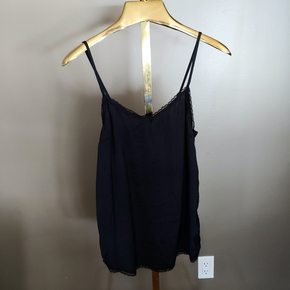 Who What Wear Black Chemise Cami